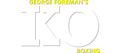 George Foreman's KO Boxing logo for NES